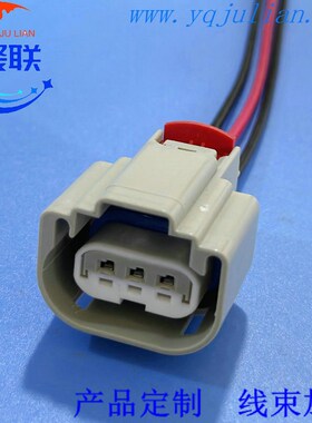 3孔3P适用别克新凯越新科鲁兹点火线圈高压包插头DJ7032YB-1.5-21