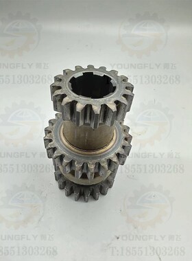 齐齐哈尔X5032A X6132A铣床主轴箱16/22/19齿内花键2226F三联齿轮