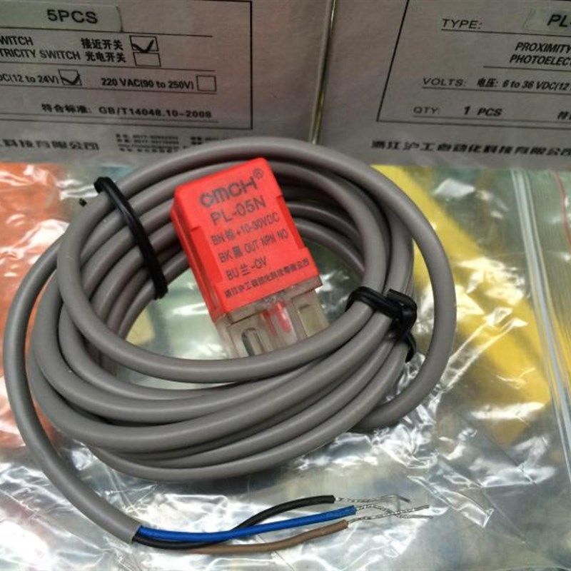 OMCH沪工 PL-05N 接近开关 感应开关 三线NPN型 6-36VDC 常开