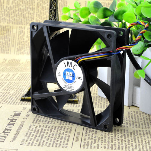 全新JMC 9025 9025-12HB 9225 12V 0.60A PWM温控 4线 散热风扇