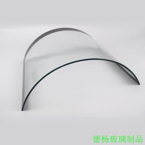 厂家 路灯灯罩异形弧形热弯弯钢玻璃异型弯钢曲面全钢化玻璃
