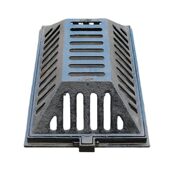 甄选球墨铸铁溢流井雨水收集口圆形方形收集井450 井盖圆 750立式