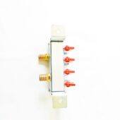 甄选注塑机水排双排抛光迷你阀分水块集水器模具分流器运水器非标