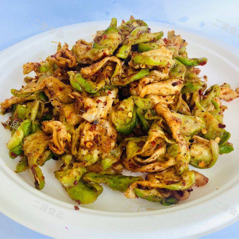 二渡村手工榨菜新鲜涪陵即食下饭菜咸菜下饭菜下饭麻辣香脆半斤