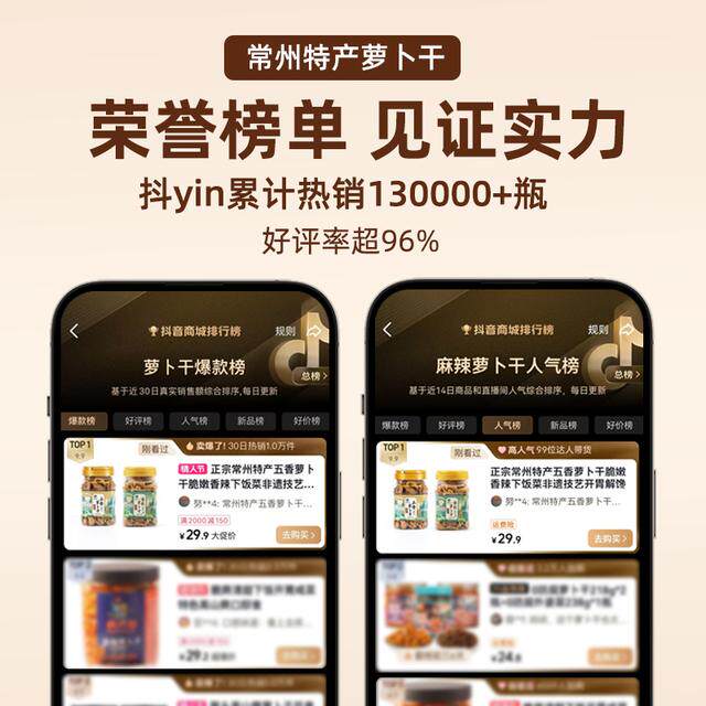 【省级非遗工厂】常州五香萝卜干正宗香辣脆下饭菜开胃萝卜干炒饭
