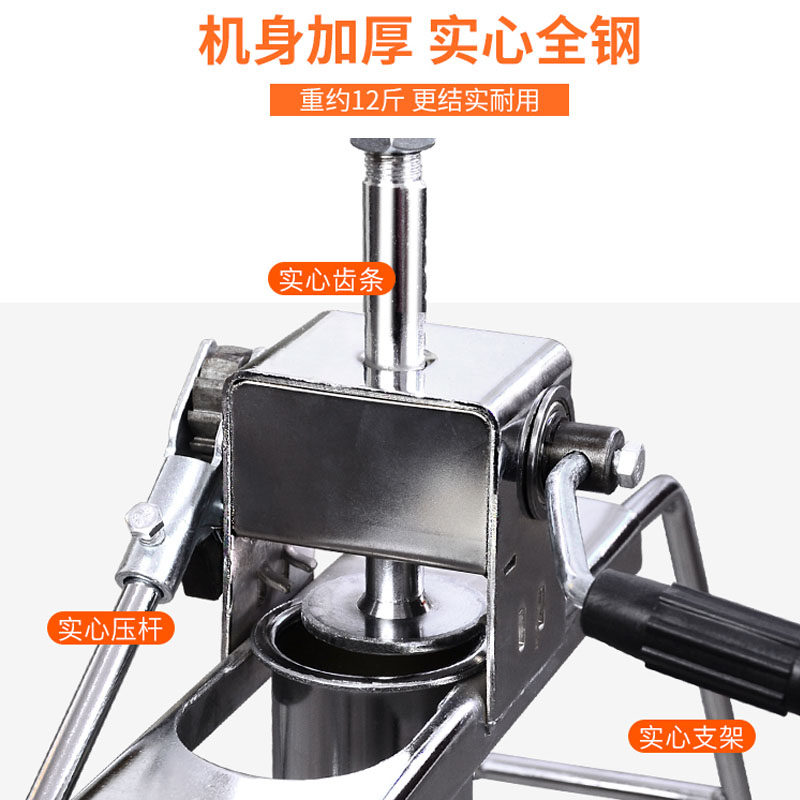 新款双轴饸饹面机家用面条机家用手动压面机多功能鲜面条机工具