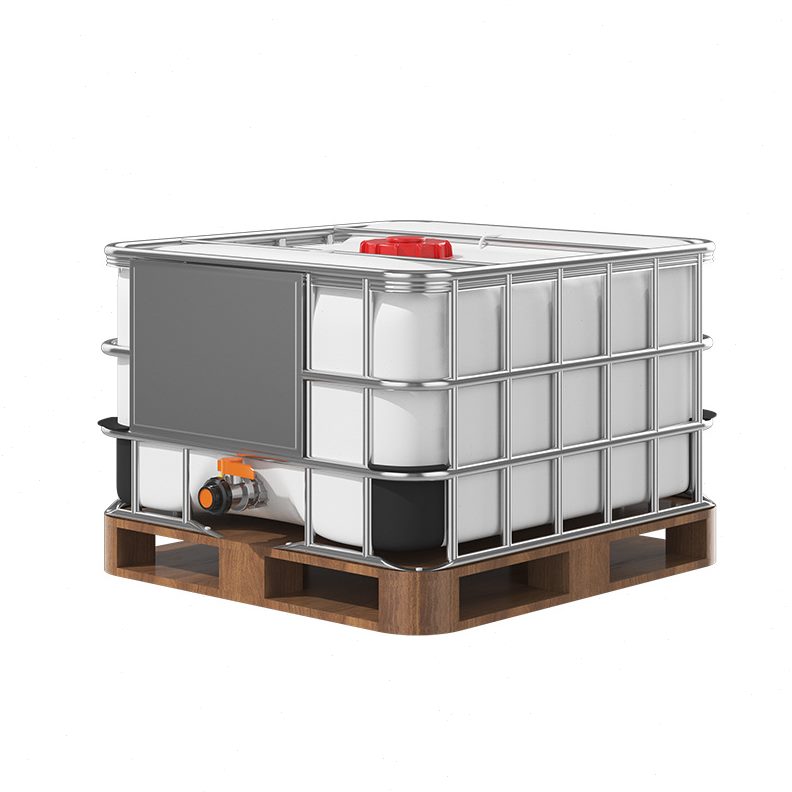 甄选全新IBC吨桶加厚储水桶柴油桶机油桶化工桶集装桶560L卧式木