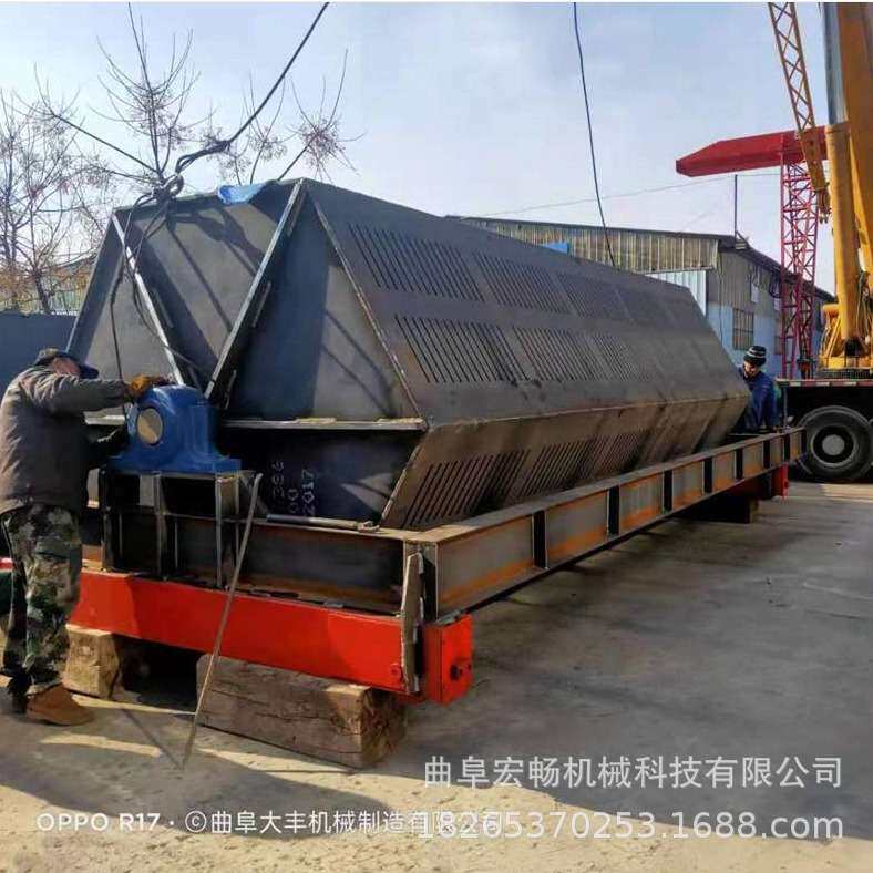 广东200升小型六角滚筒抛光机五金除锈油去毛刺机电动工艺品研磨