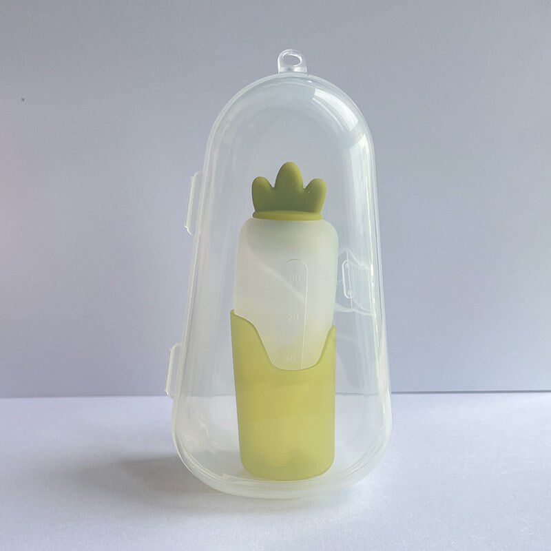 婴儿喂药神器防宝宝呛胡萝卜奶嘴式硅胶辅食器新生儿滴管喂新款