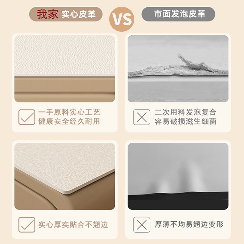 美式皮革桌布免洗防油防水茶几餐桌垫中古桌面保护垫绿色台面台布图片