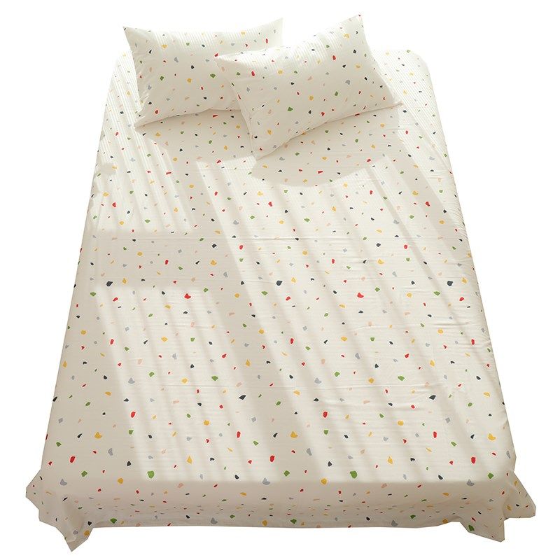 南法a类母婴儿双层纱布学生宿舍单人床单单件100全棉双人被单