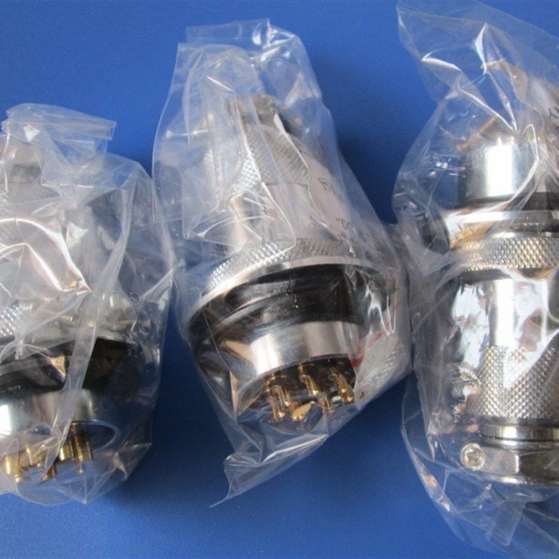 焊机7芯航空插座25MM气保焊机航空接头DF25/航空接头7P插头GX25