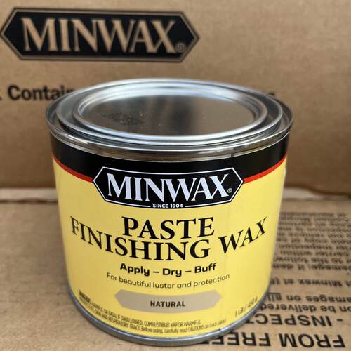 Minwax进口家具抛光蜡硬质固体蜡木蜡油木漆修复翻新维养护蜡透明