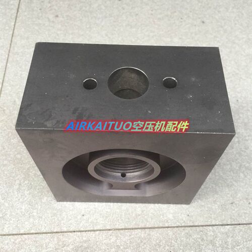 GA11-22-37阿特拉斯螺杆空压机油分底座压力阀底座1625770100