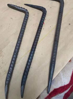 工地木工拆模大撬棍建筑铝膜小撬杠起钉器撬棒头铝模专用工具大全