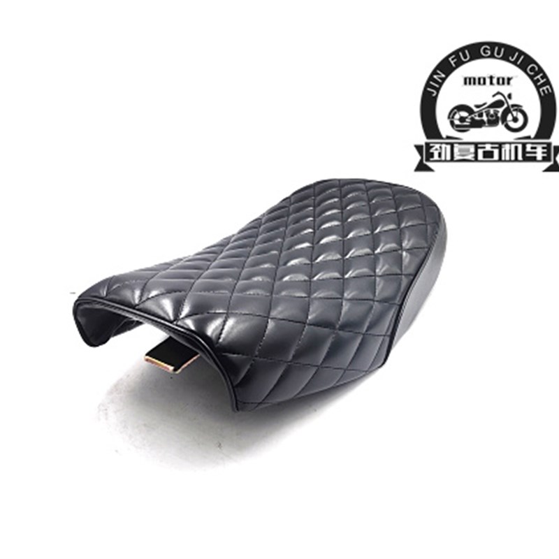GN125\GN250摩托车复古改装座垫 53cm短版坐垫 CAFE复古改装鞍座