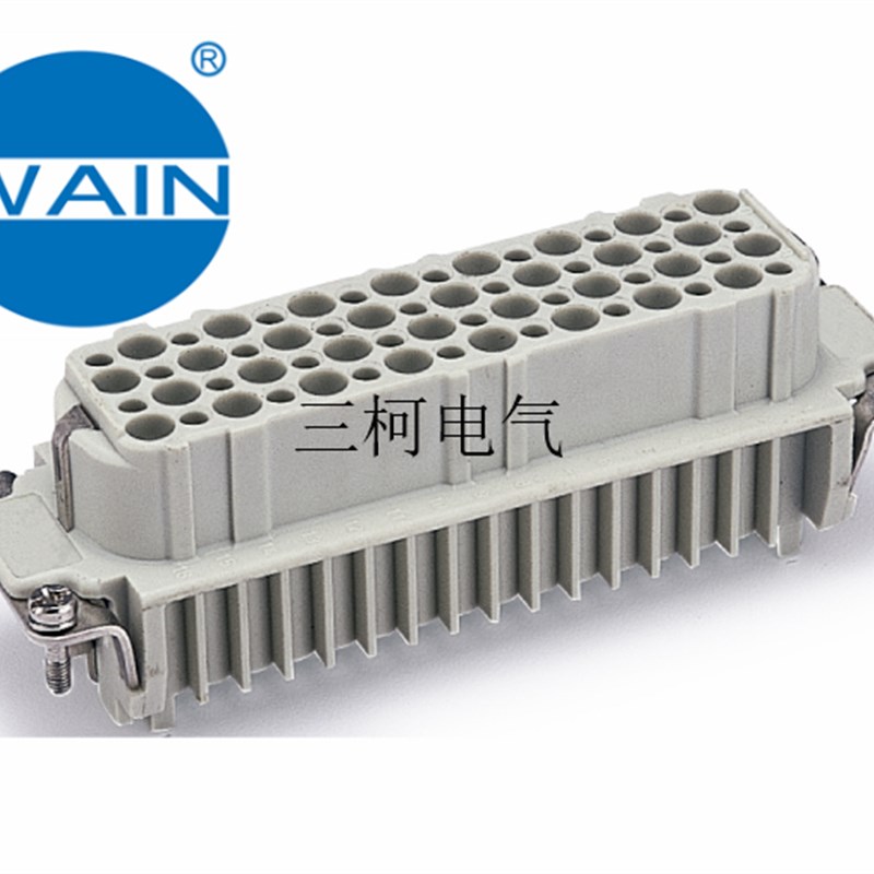WAIN 唯恩 HD-064-FC/P 64针/芯母芯 HARTING WEVEL重载连接器