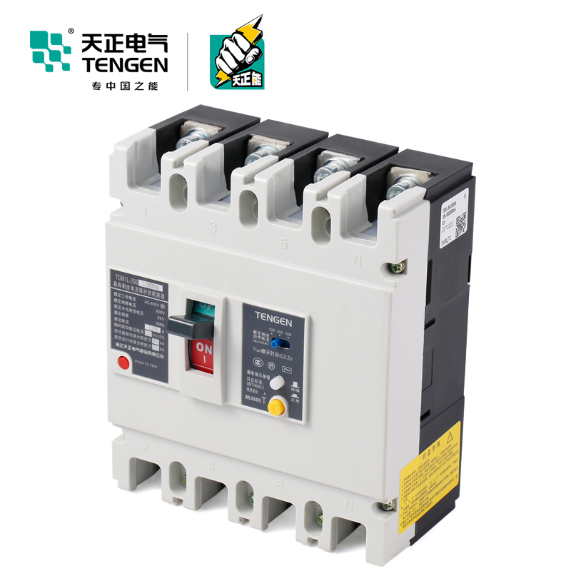 天正 TGM1L-250L/4300B 250A漏电开关塑壳断路器3N300A 200A 160A