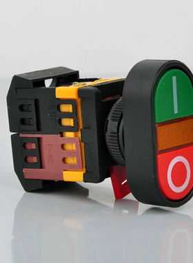 APBB-22N-25N 双键带灯 按钮开关 双位 带灯自复开关