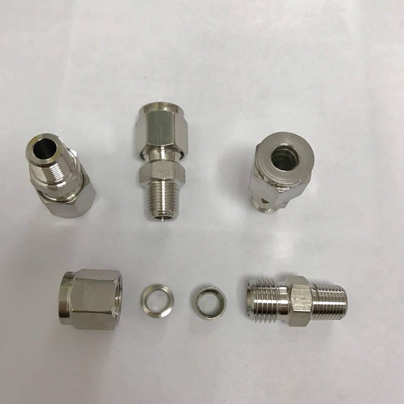 不锈钢卡套式接头 外螺纹有 ZG1/8 ZG1/4 ZG3/8 ZG1/2 接管4-10mm,饰品/流行首饰/时尚饰品新,链条,淘宝优惠券,粉丝福利购,淘宝优惠卷