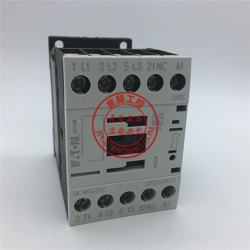 原装正品伊顿EATON 直流接触器 DILM12-01C DC24V  金钟穆勒 3A1B