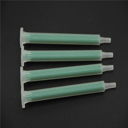 方形卡口静态ab胶混合管点胶头PMF06-16搅拌嘴50ML胶筒咀绿混合器