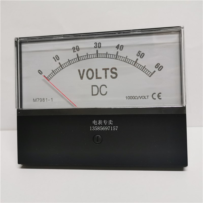 林肯焊机埋弧焊机用电表M7981-1电压表DC60V