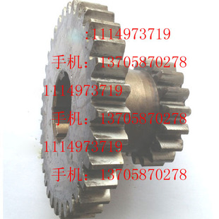 Z18 北京机床齐齐哈尔XA6132 XA5032机床配件二联齿轮372