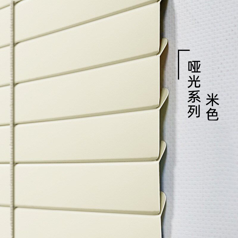 免打孔百叶窗帘厂型Z型办u公室玻璃隔断遮光防水卫生间2024