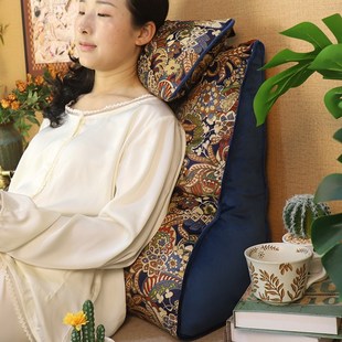 床头靠枕大靠背垫床上护腰护颈靠垫飘窗台沙发P孕妇喂奶老人护腰