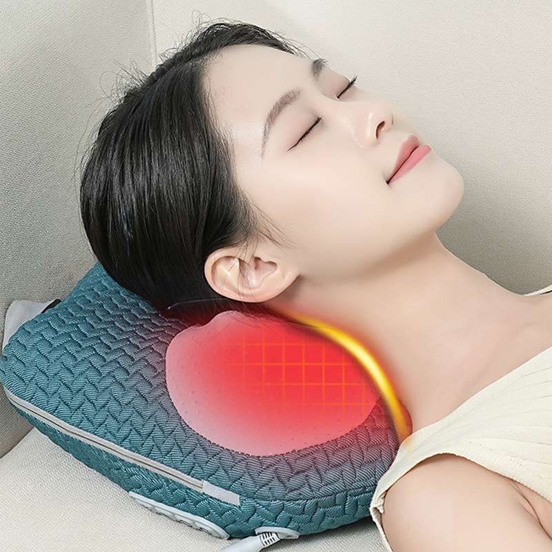 按摩器背部腰部颈椎肩颈仪抱枕全身多功能按摩靠垫车载家用按摩枕