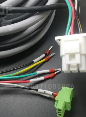 带线连接器 MOLEX 50841065  6P EDGK 2P拖链屏蔽 4*0.75 2*0.3