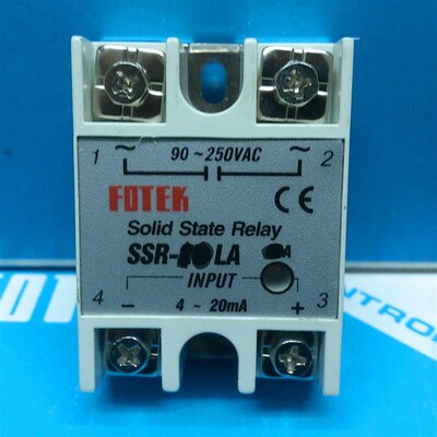 阳继FOTEK 单相交流固态调压器 SSR-10LA 电流调压20mA