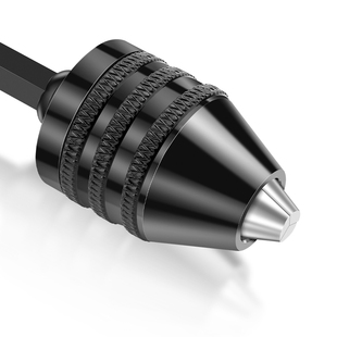 六角柄钻头电钻夹头三爪夹头 圆柄接杆麻花钻头转换 电磨机钻夹头