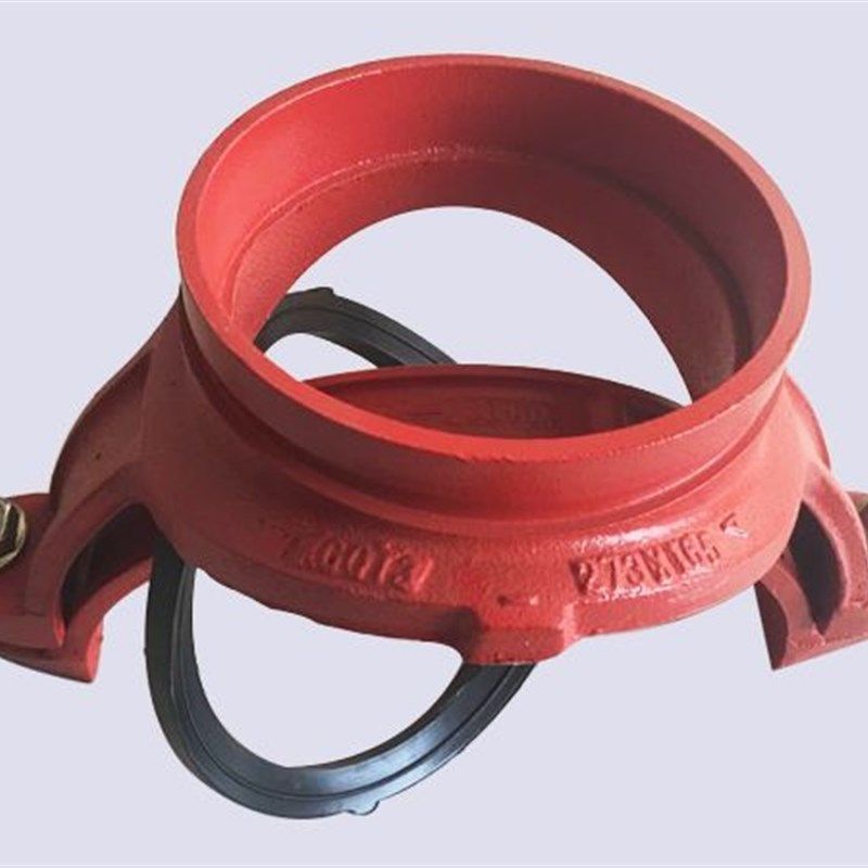 消防沟槽机械三通卡箍式机械三通机械三通支管沟槽连接消防管件