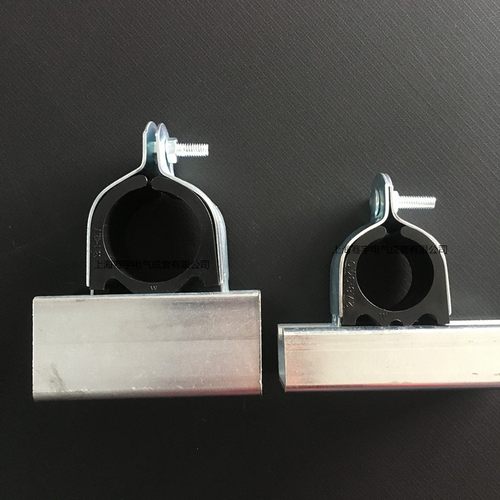 骞宇 P型卡塑料管束橡胶绝缘防震塑料管束橡胶镀锌C型钢管卡P型管