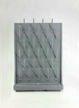芯硅谷 实验室滴水架 S2370 聚丙烯滴水架 塑料滴水架,单面