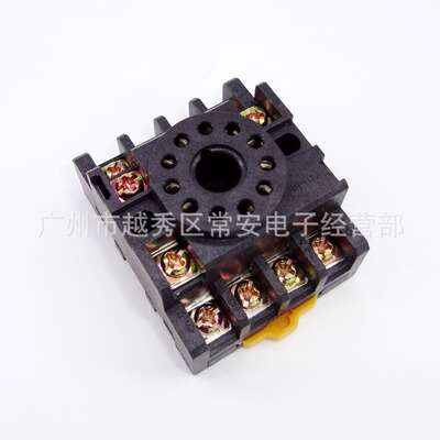 国产 圆11脚 继电器座 PF113A