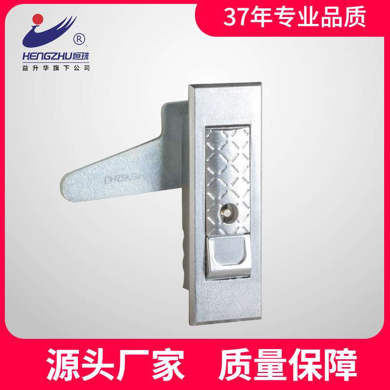 恒珠柜锁MS602-3-1机械门锁配电柜锁平面锁配电柜门锁厂家直销