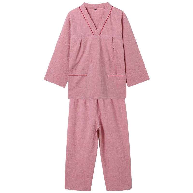 汗蒸服女款男情侣装长袖大码全I棉汉蒸按摩浴服桑拿服