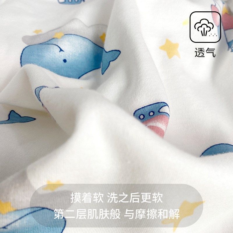 梦幻卡通双层睡袋秋冬款儿童分U腿睡袋防踢被
