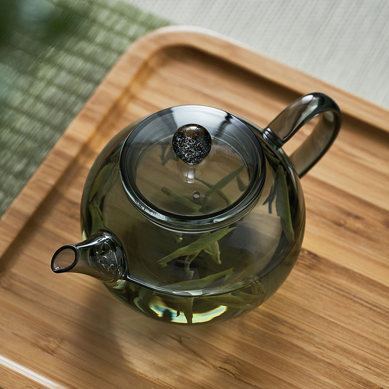 玻璃茶壶耐d高温煮红茶器冲泡绿茶过滤一人用沏精致功夫小茶具专