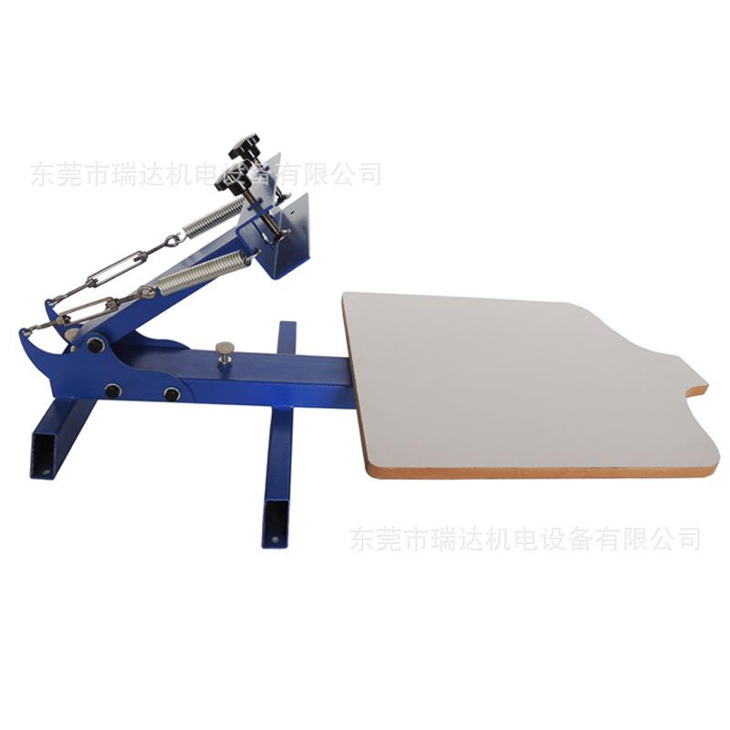 工厂直销简易单色单工位丝印机无纺布印花机手动丝网印刷机t恤