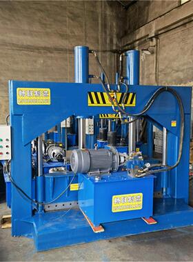 原较块切胶机PET卷筒切刀PP塑料卷膜液压铡刀