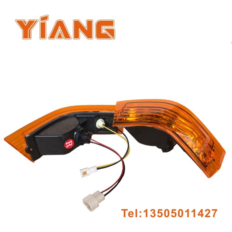 龙工50装载机配件855 853 850 50C驾驶室外顶棚前灯罩转向灯总成