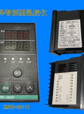 常州智泽智能型温控仪XMTB 801111K0-400度温控表智能表48*96方型