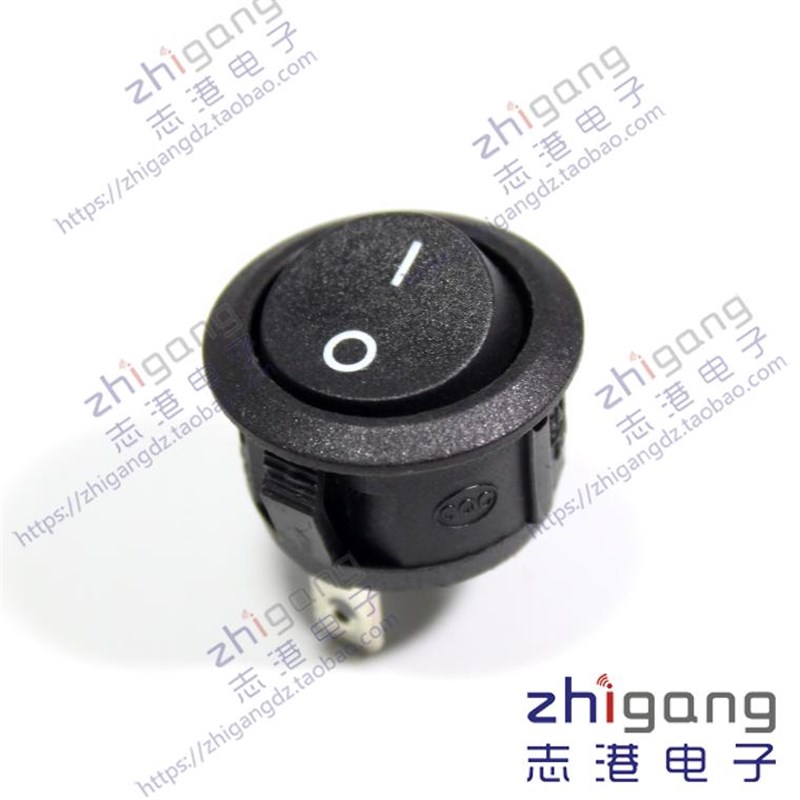 台湾进口PRONIC普尼克BR 船型开关KCD1系列电源开关 圆型翘板开关