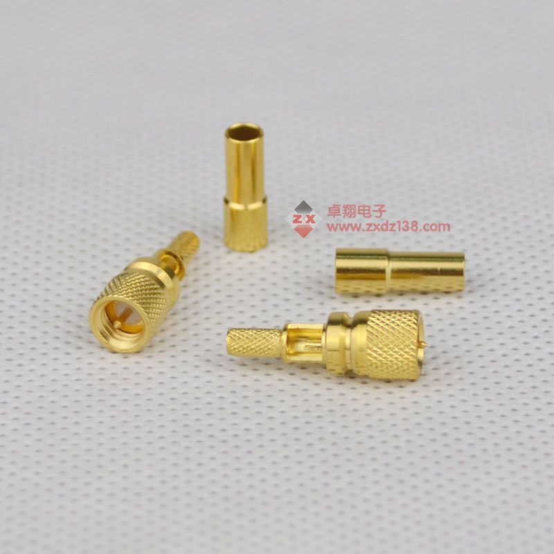 microdot高速传感器接头L5-J-1.5公标准射频优质镀金M5-J-1.5接头