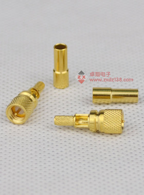 microdot高速传感器接头L5-J-1.5公标准射频优质镀金M5-J-1.5接头