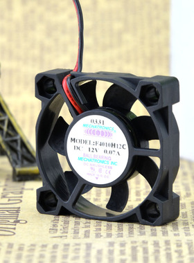 全新南韩 F4010H12C 4010 12V 0.07A 电源 监控录像机散热风扇